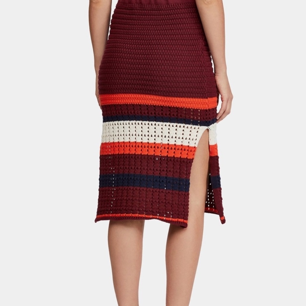 Free People's cotton skirt is knit to perfection